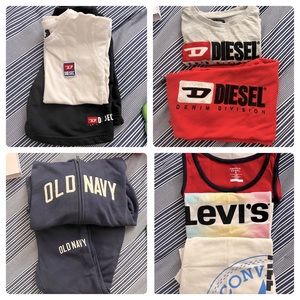 18PC DESIGNER & BRAND NAME LOT OF BOYS 5T CLOTHES